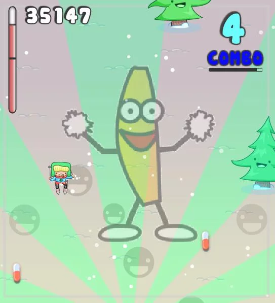 Изображение игры: Super Ski Runner