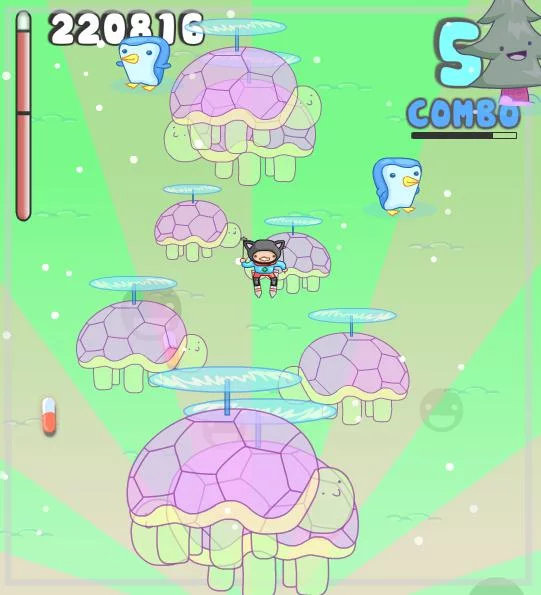 Изображение игры: Super Ski Runner