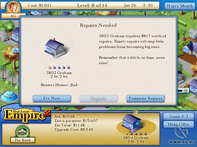 Изображение игры: Real Estate Empire 2