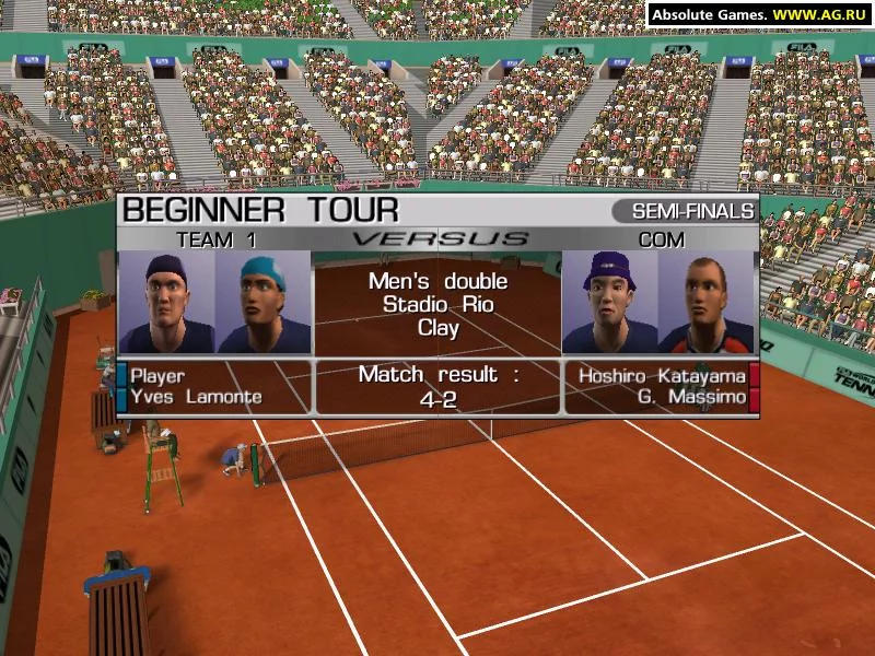 Изображение игры: Fila World Tour Tennis