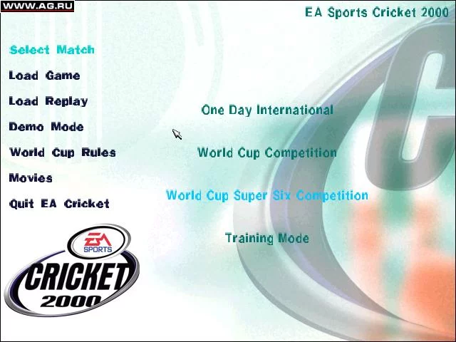 Изображение игры: Cricket 2000