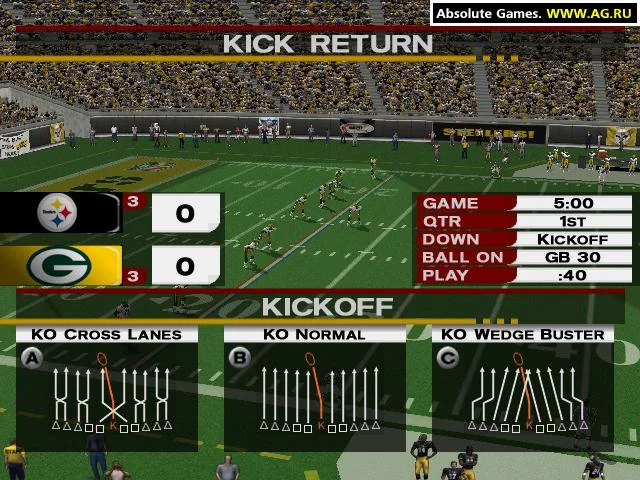Изображение игры: ESPN NFL Primetime 2002