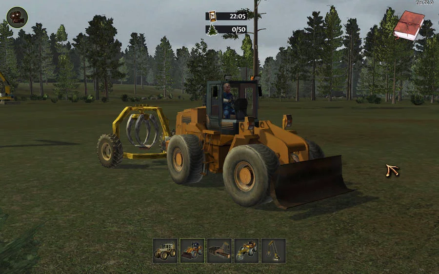 Изображение игры: Woodcutter Simulator 2010