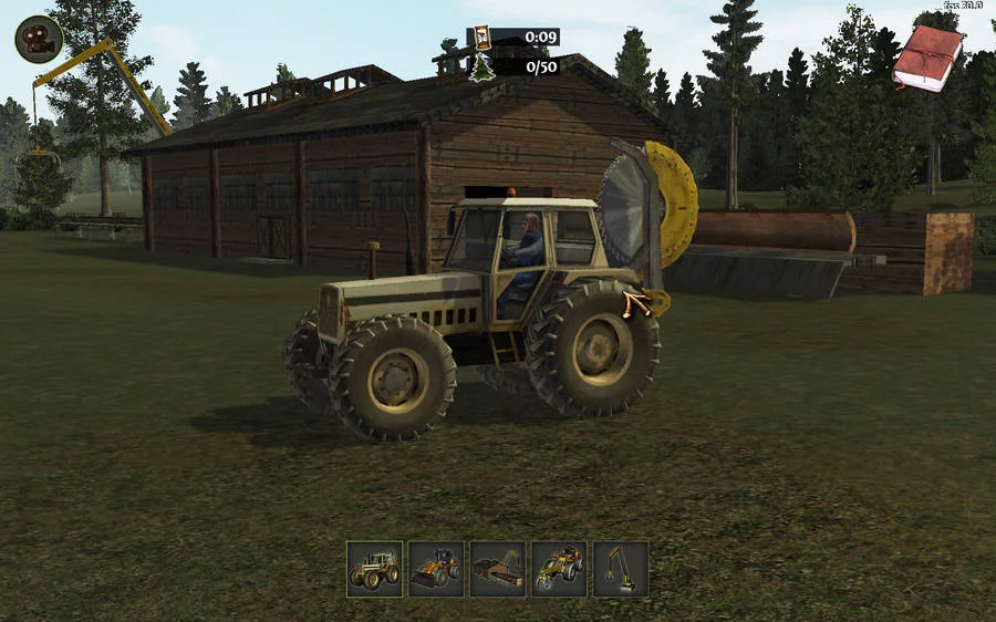 Изображение игры: Woodcutter Simulator 2010