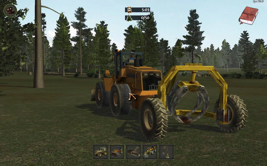 Изображение игры: Woodcutter Simulator 2010