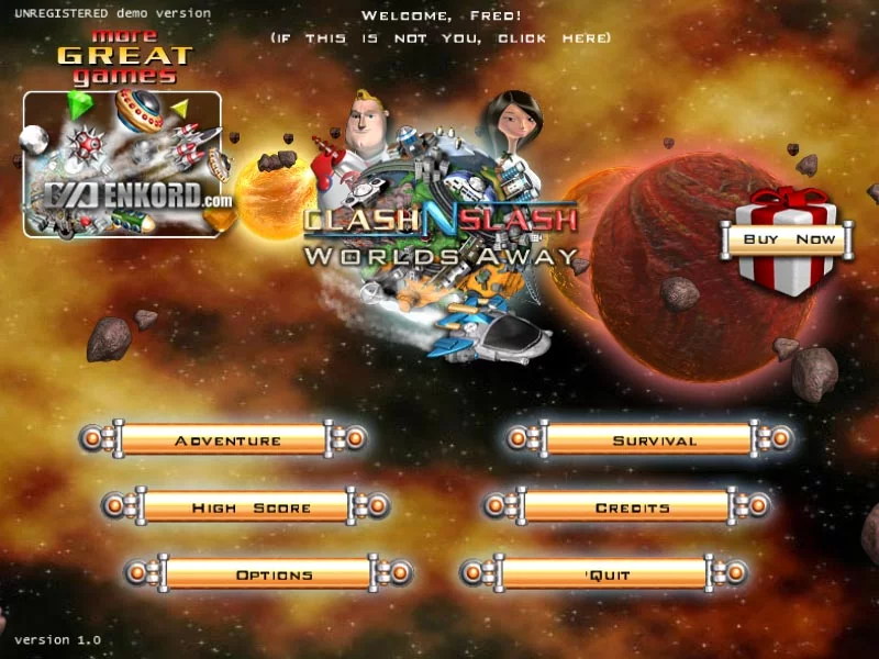 Изображение игры: Clash'N Slash: Worlds Away