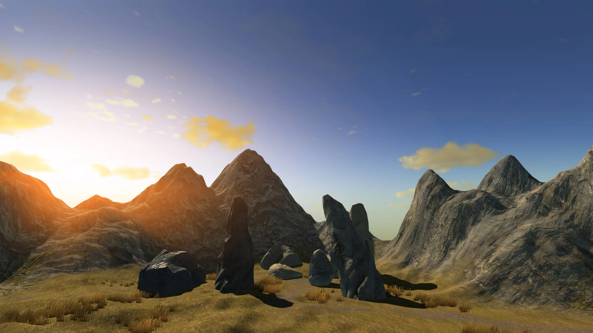 Изображение игры: VR Meditation SkyRun