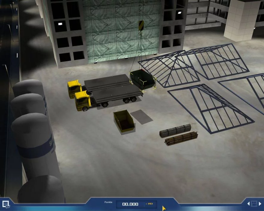 Изображение игры: Crane Simulator 2009
