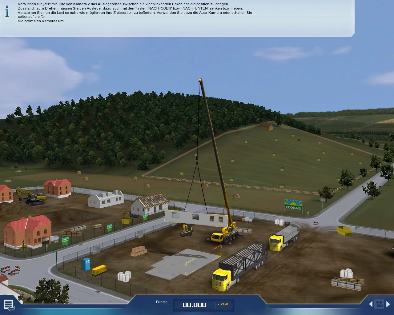 Изображение игры: Crane Simulator 2009