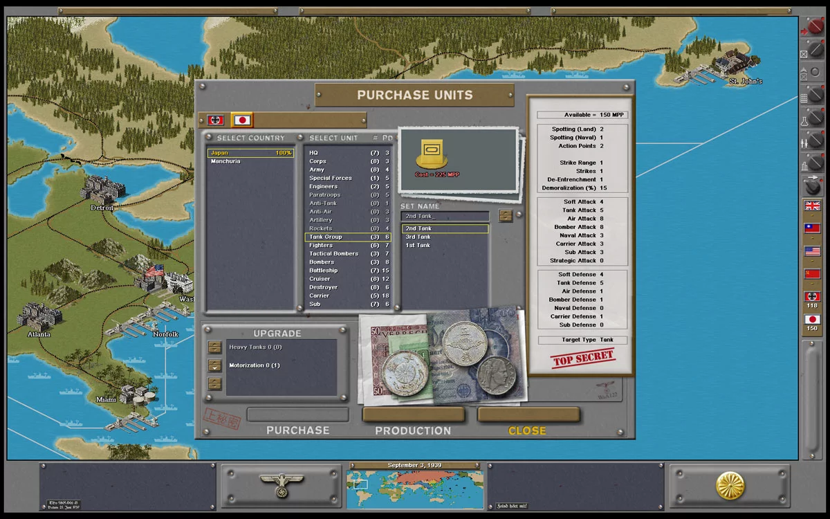 Изображение игры: Strategic Command: WWII Global Conflict