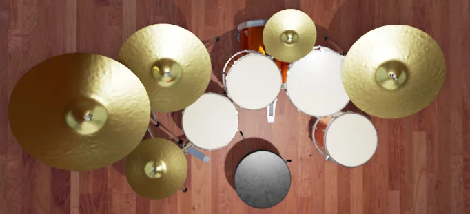 Изображение игры: DrumKit VR - Play drum kit in the world of VR