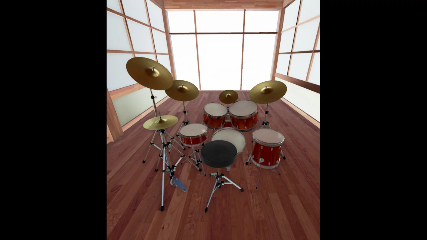 Изображение игры: DrumKit VR - Play drum kit in the world of VR
