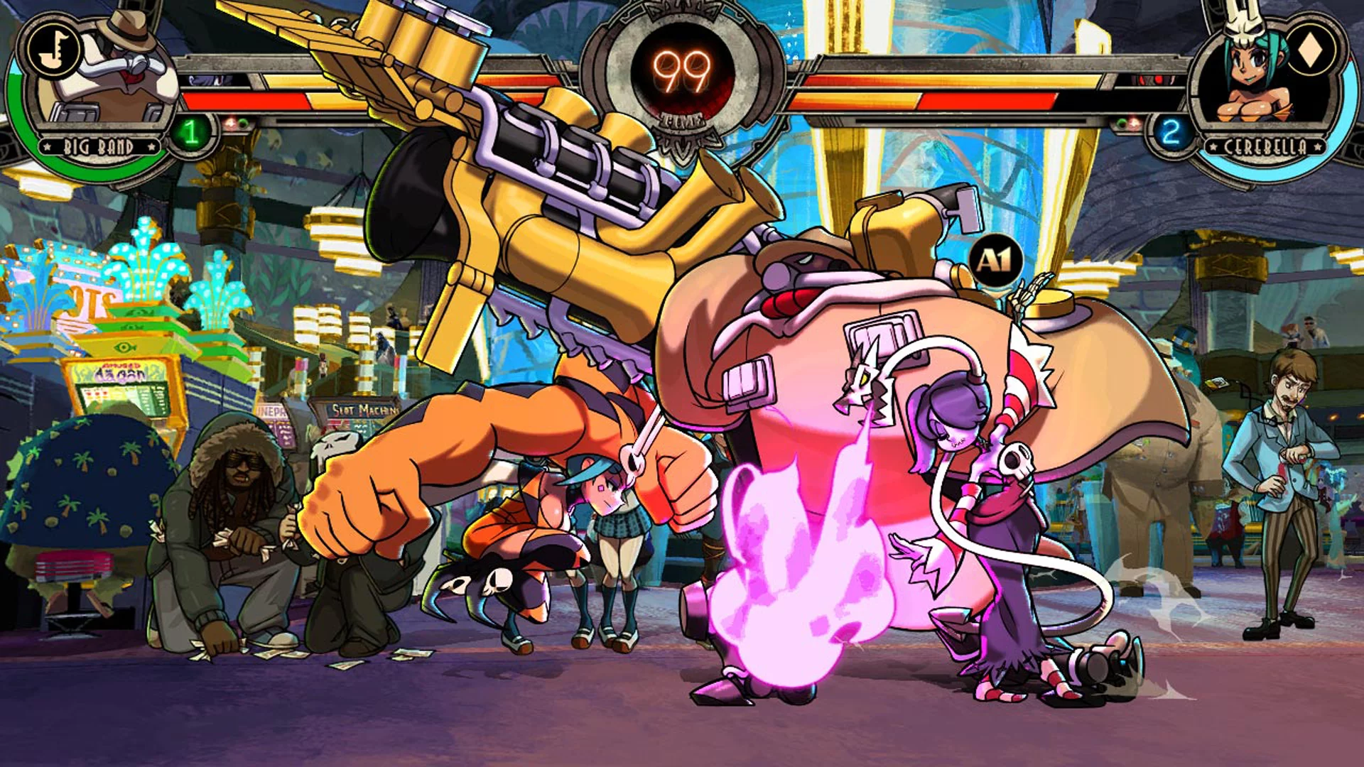 Изображение игры: Skullgirls: Encore - Big Band