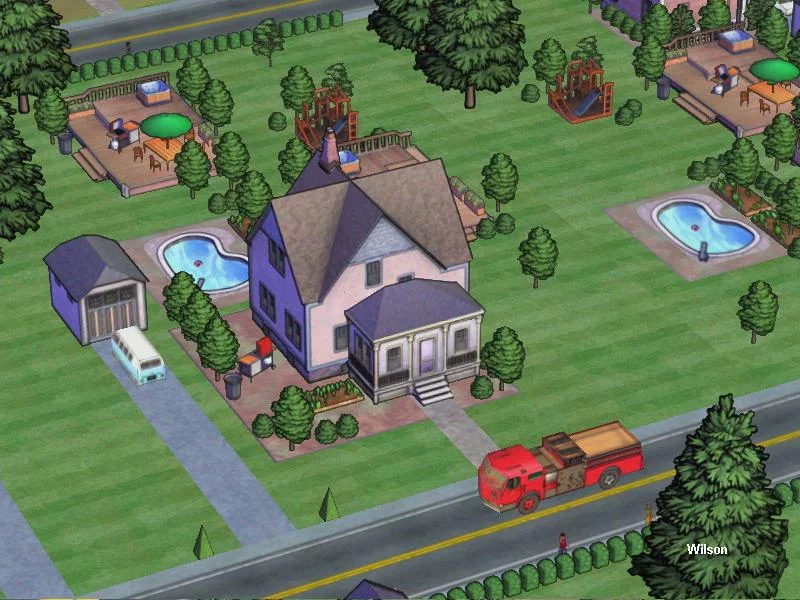 Изображение игры: Simsville