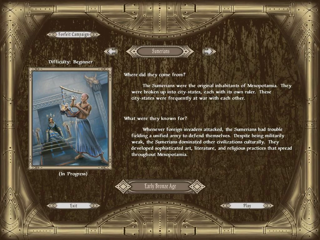 Изображение игры: Bronze