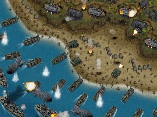 Изображение игры: World War II: Europe in Gunfire