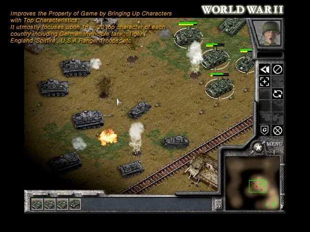 Изображение игры: World War II: Europe in Gunfire