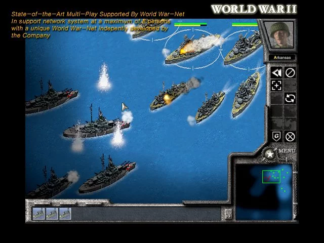 Изображение игры: World War II: Europe in Gunfire