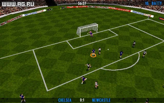 Изображение игры: Actua Soccer Club Edition