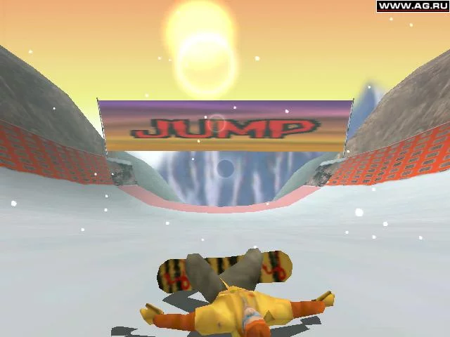 Изображение игры: Snowboard Racer