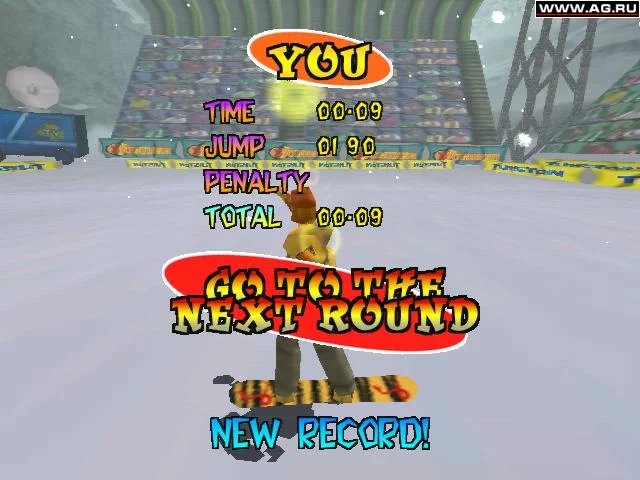 Изображение игры: Snowboard Racer