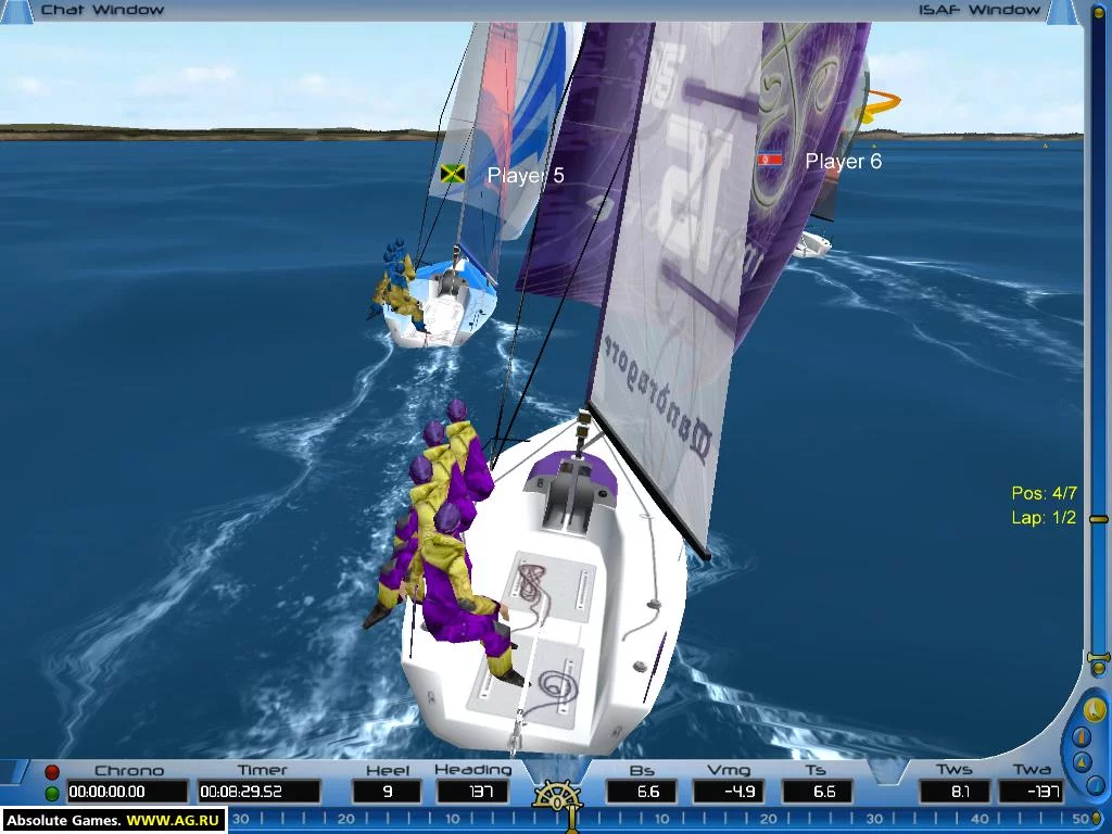 Изображение игры: Virtual Skipper 2