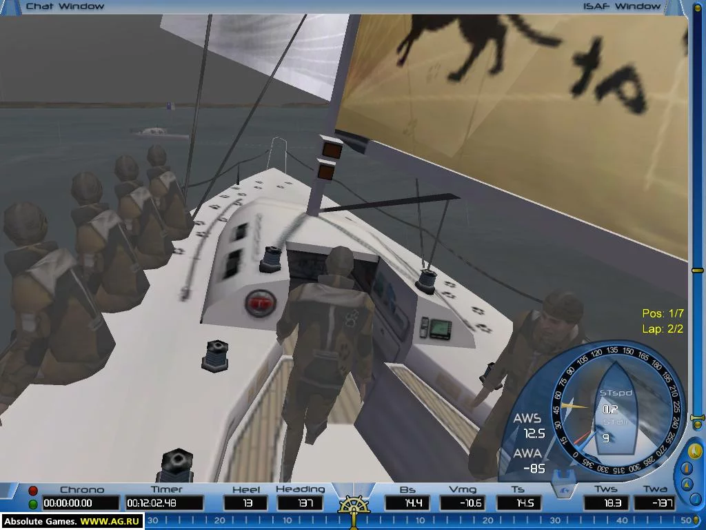 Изображение игры: Virtual Skipper 2