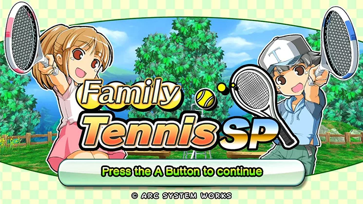 Изображение игры: Family Tennis SP