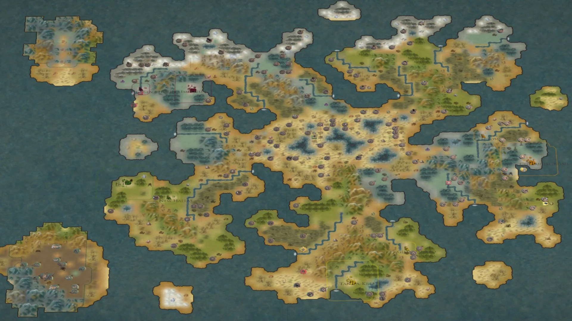 Изображение игры: Fallen Enchantress: Legendary Heroes Map Pack