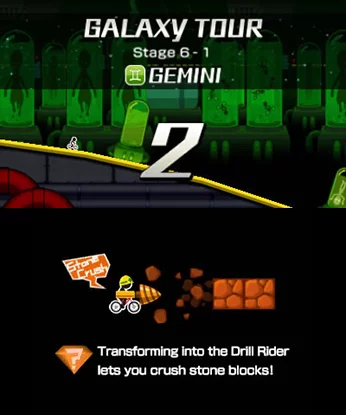 Изображение игры: BIKE RIDER DX2: GALAXY