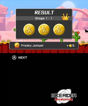 Изображение игры: BIKE RIDER DX2: GALAXY