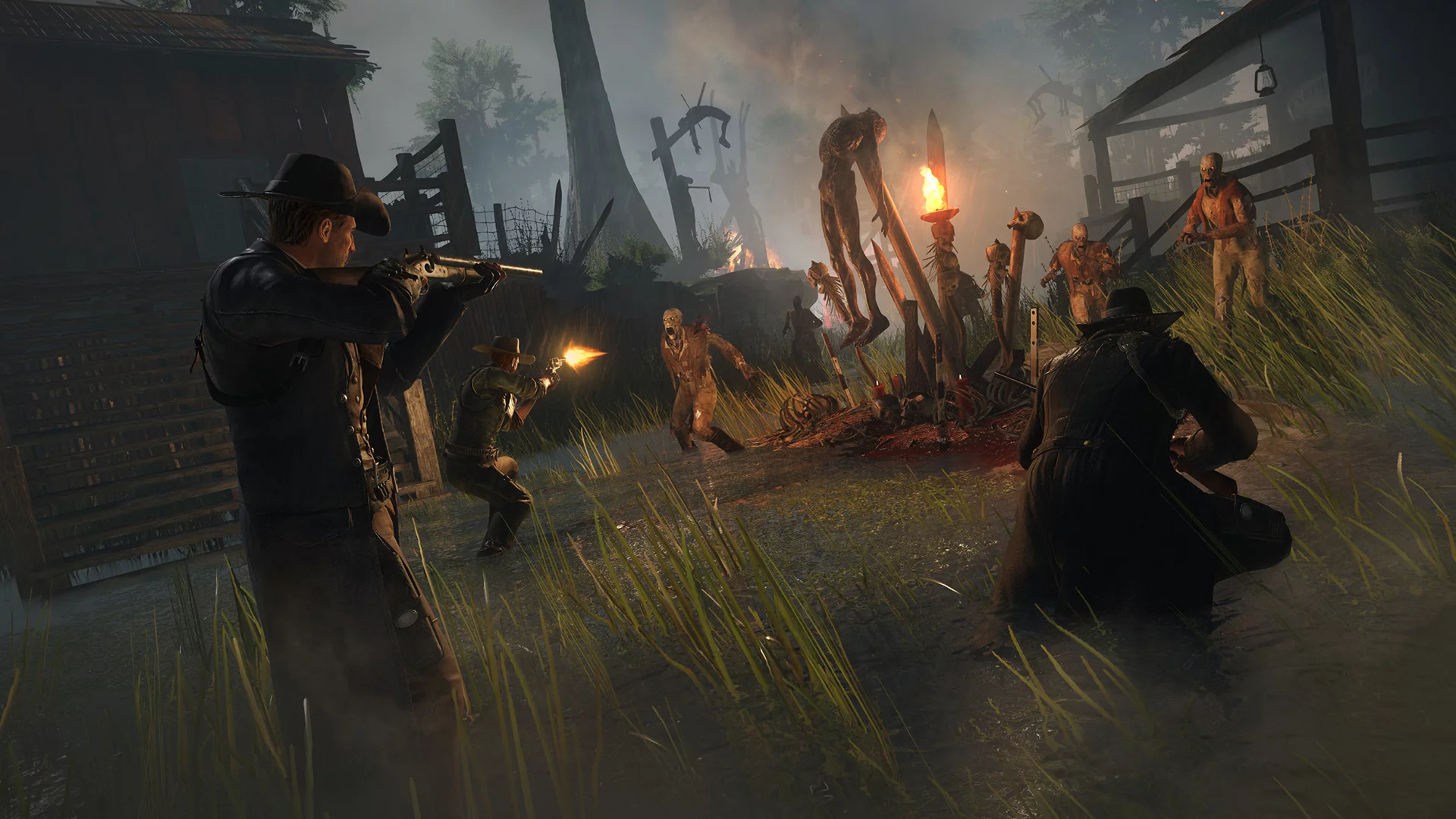 Изображение игры: HUNT: Horrors of the Gilded Age