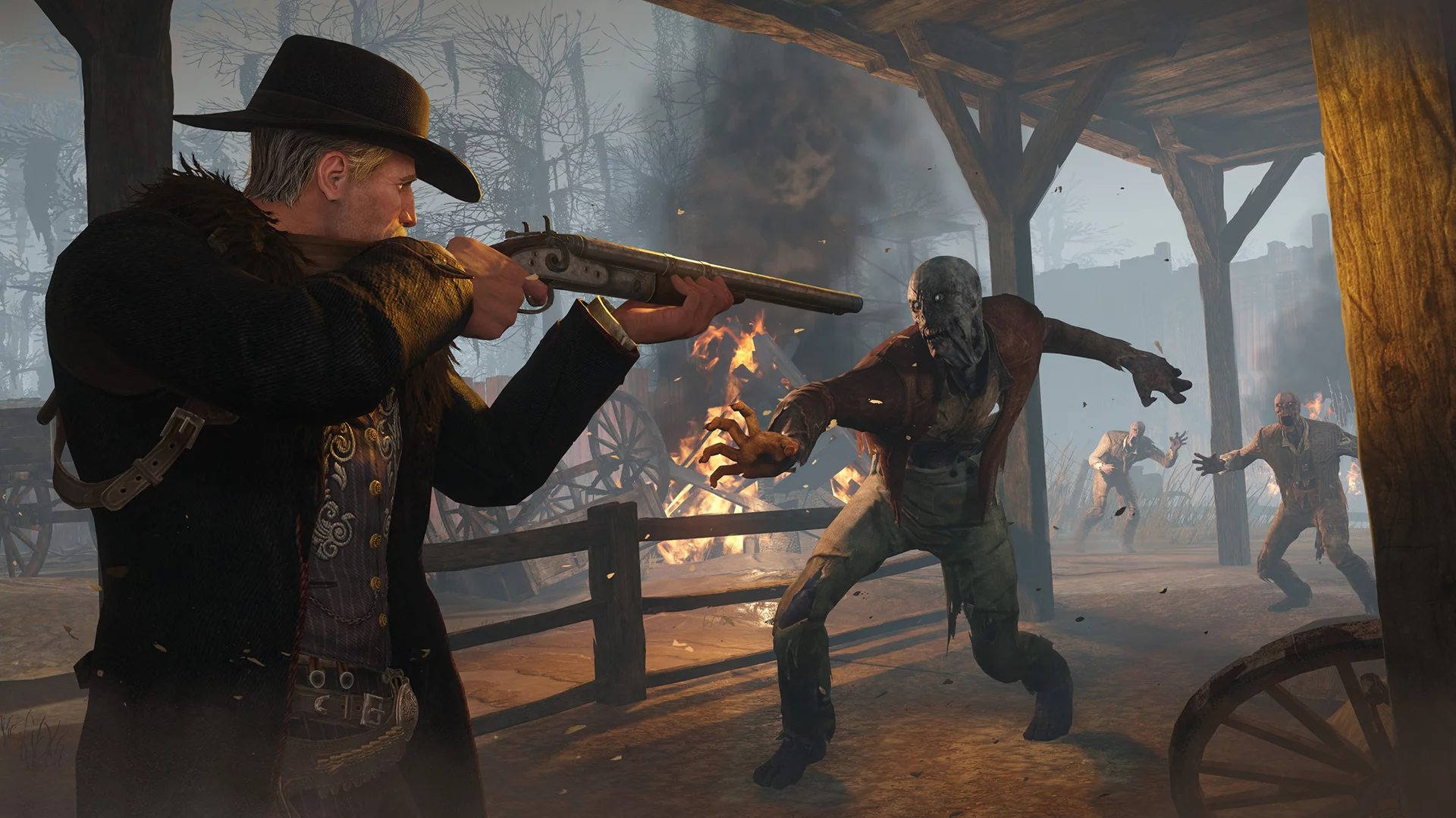 Изображение игры: HUNT: Horrors of the Gilded Age