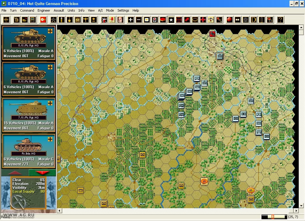 Изображение игры: Panzer Campaigns: Sicily '43