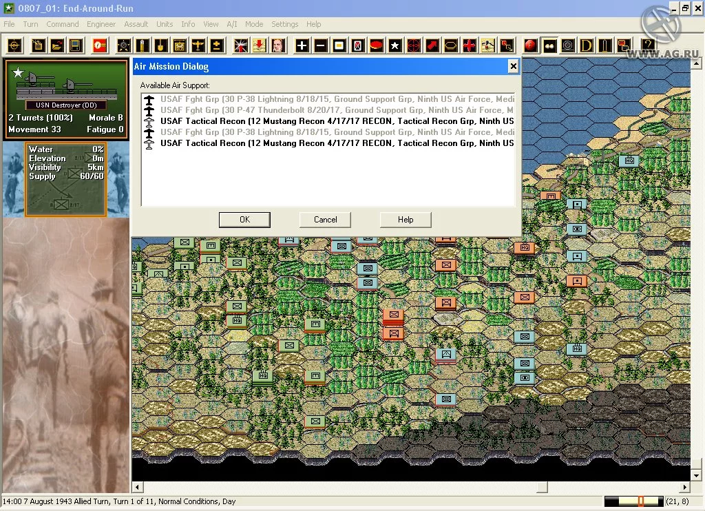 Изображение игры: Panzer Campaigns: Sicily '43