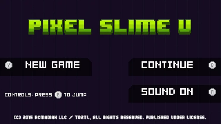 Изображение игры: PIXEL SLIME U
