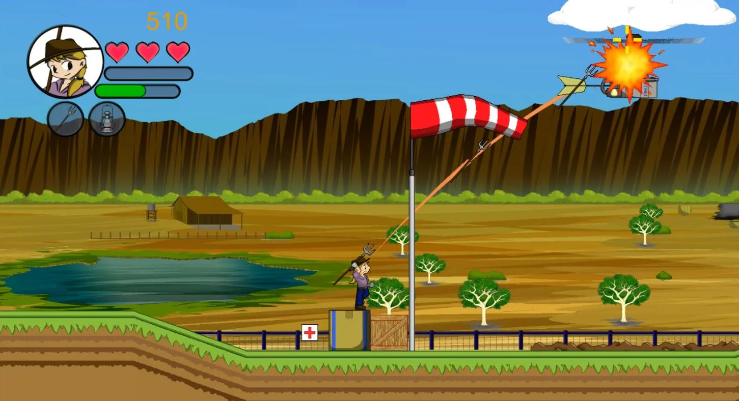 Изображение игры: BarnYard Revolution