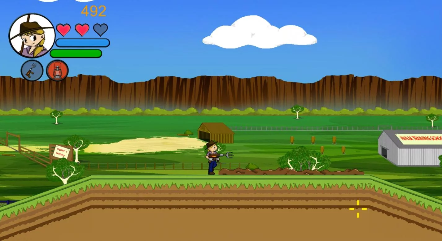Изображение игры: BarnYard Revolution