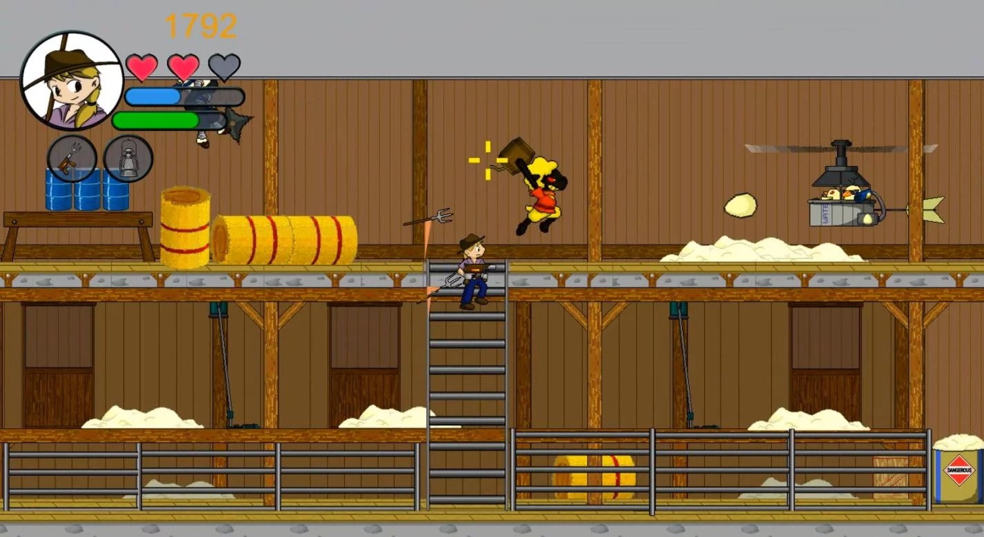 Изображение игры: BarnYard Revolution