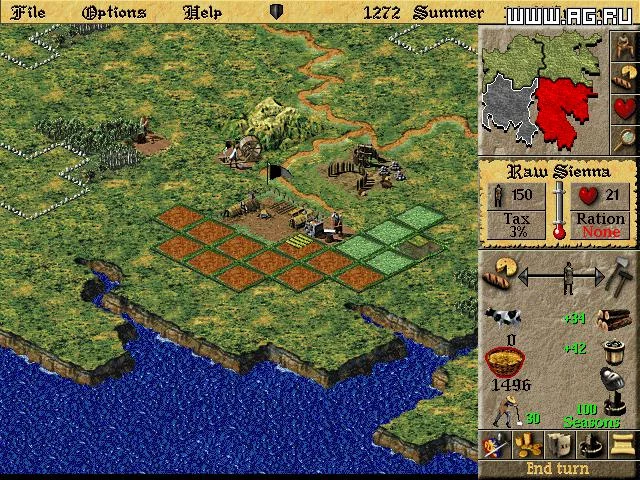 Изображение игры: Lords of the Realm 2: Siege Pack