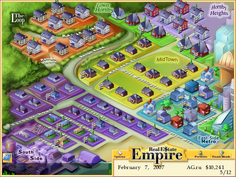 Изображение игры: Real E$tate Empire