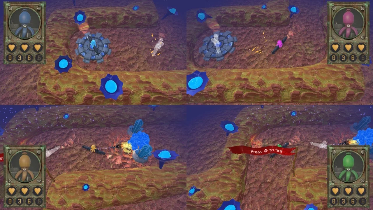 Изображение игры: Octocopter: Double or Squids
