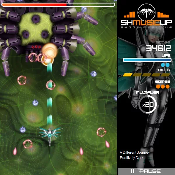 Изображение игры: SHMUSICUP: Shoot Music Up