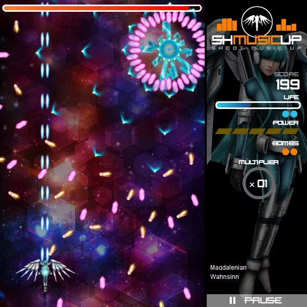 Изображение игры: SHMUSICUP: Shoot Music Up