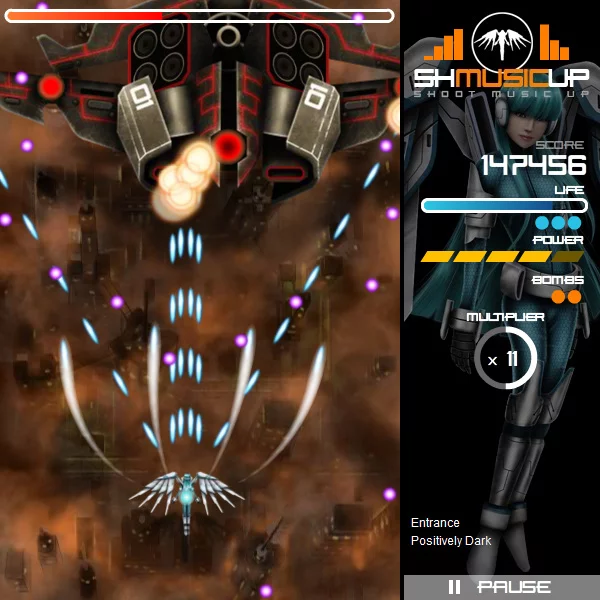 Изображение игры: SHMUSICUP: Shoot Music Up