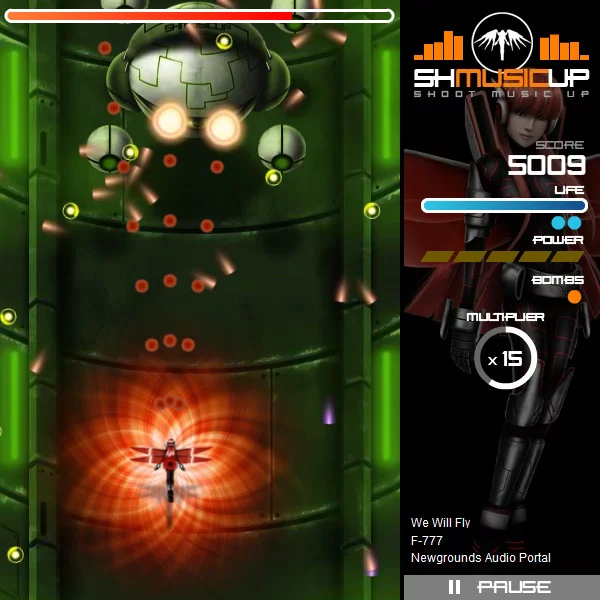 Изображение игры: SHMUSICUP: Shoot Music Up