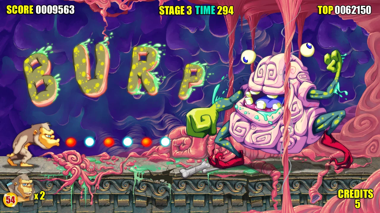 Изображение игры: Toki: Arcade Remixed