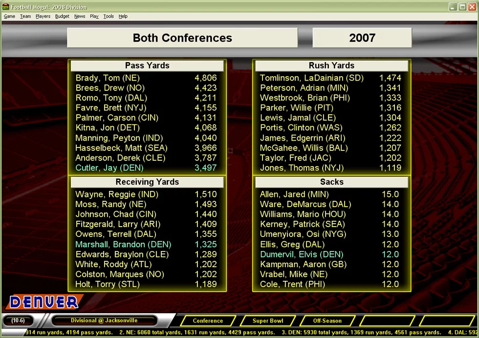 Изображение игры: Football Mogul 2009