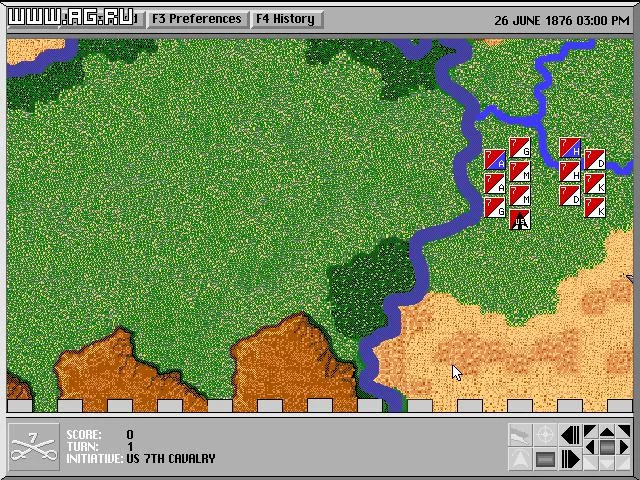 Изображение игры: Custer's Last Command: The Battle of the Little Bighorn