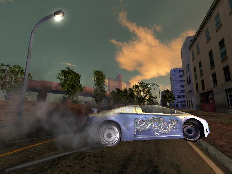 Изображение игры: Shanghai Street Racer